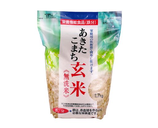 小売用秋田県産あきたこまち（鉄分）栄養機能食品