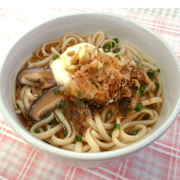 山いもと納豆のとろとろうどん