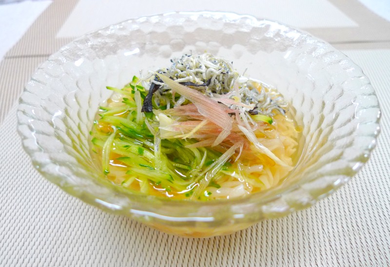 夏の冷やしさっぱりめん